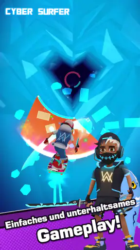 Cyber Surfer : Musik-Abenteuer screenshot