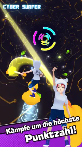 Cyber Surfer : Musik-Abenteuer screenshot