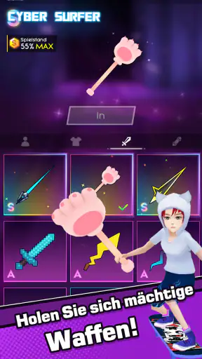 Cyber Surfer : Musik-Abenteuer screenshot