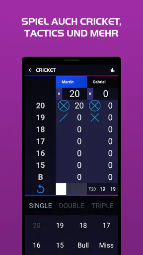 Darts Scoreboard screenshot