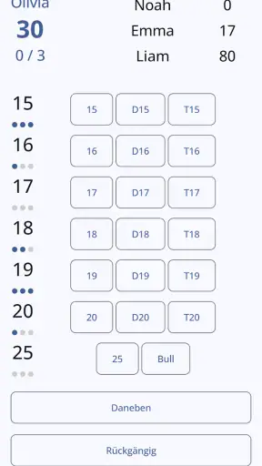 Darts Zähler: Punkterechner screenshot