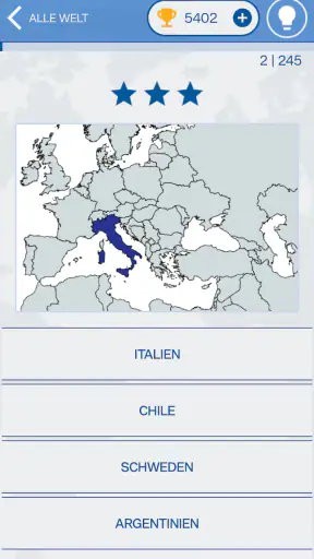 Das Flaggen der Welt-Quiz screenshot