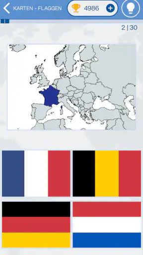 Das Flaggen der Welt-Quiz screenshot