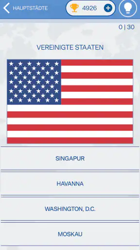 Das Flaggen der Welt-Quiz screenshot
