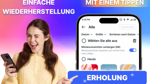 Datei- & Fotowiederherstellung screenshot