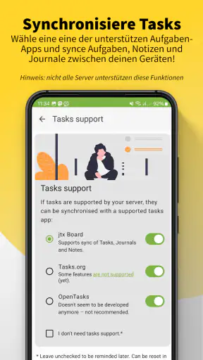 DAVx⁵ – CalDAV CardDAV WebDAV screenshot