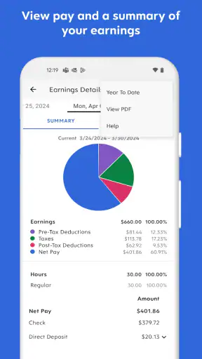 Dayforce screenshot