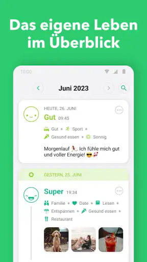 Daylio Tagebuch & Gewohnheiten screenshot