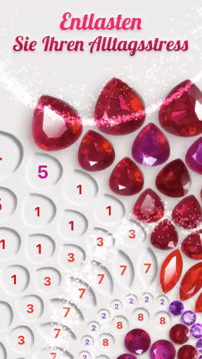 Dazzly - Diamant-Kunst Malbuch screenshot