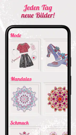 Dazzly - Diamant-Kunst Malbuch screenshot