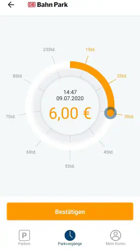 DB BahnPark screenshot