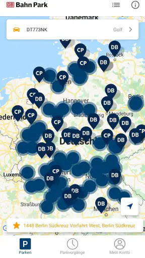 DB BahnPark screenshot
