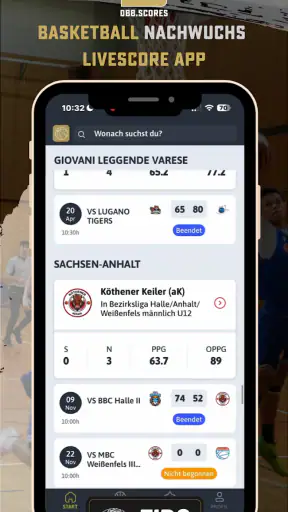 DBB.Scores screenshot