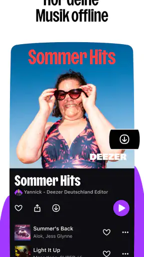 Deezer: Musik & Hörbücher screenshot