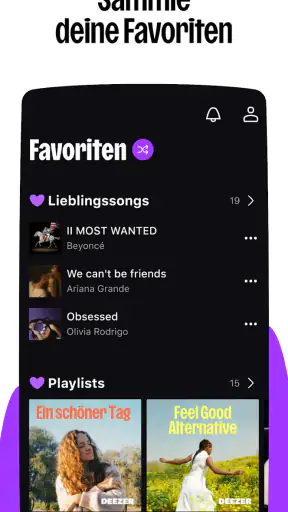 Deezer: Musik & Hörbücher screenshot