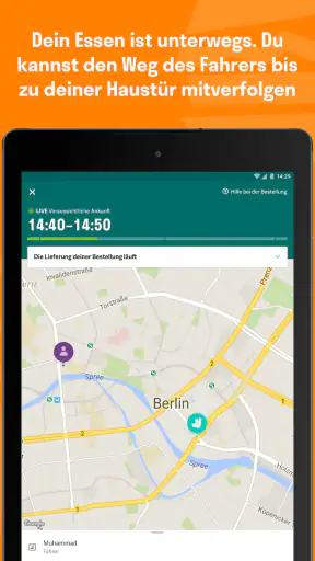 Deliveroo - Essen Bestellen screenshot