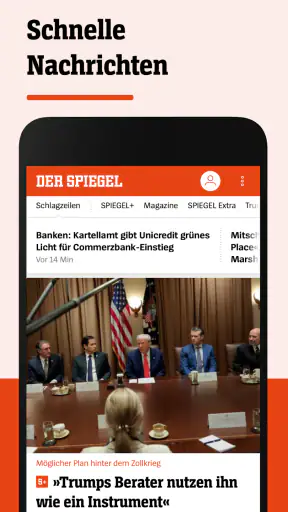 DER SPIEGEL - Nachrichten screenshot