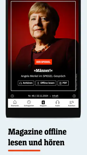 DER SPIEGEL - Nachrichten screenshot