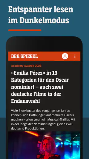 DER SPIEGEL - Nachrichten screenshot