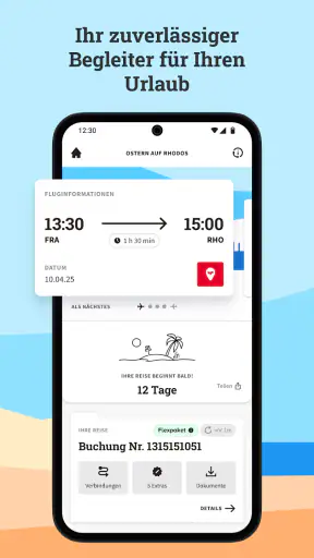 DERTOUR Reiseplaner screenshot