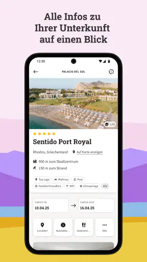 DERTOUR Reiseplaner screenshot