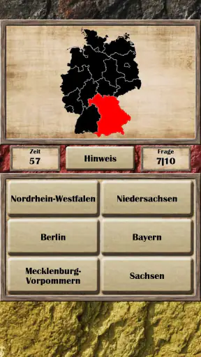 Deutschland - Quiz-Spiel screenshot