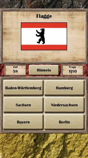 Deutschland - Quiz-Spiel screenshot
