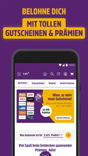 DeutschlandCard screenshot