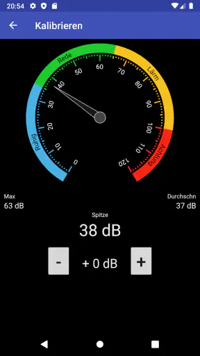 Dezibel Messen - Schallmessung screenshot