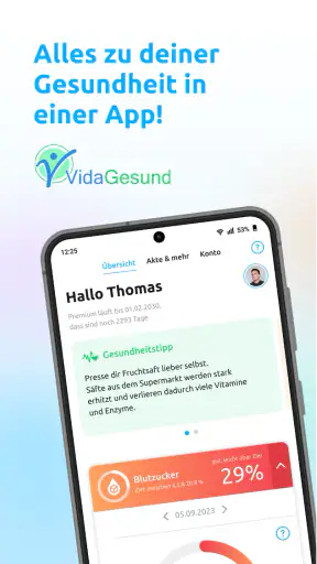 Diabetes-App + Blutdruck-App screenshot