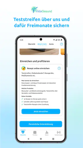 Diabetes-App + Blutdruck-App screenshot