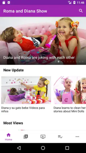 Diana- und Roma-Videos screenshot