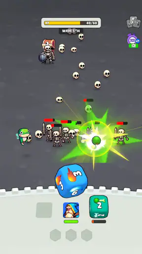 Dice vs Monsters: Roguelike TD screenshot
