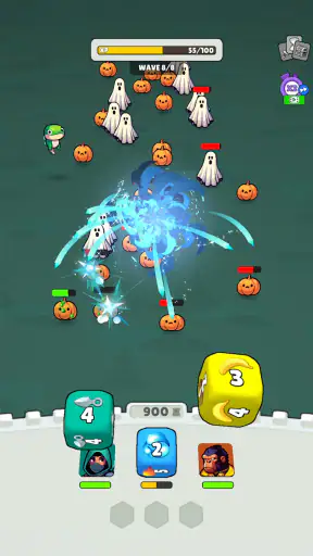 Dice vs Monsters: Roguelike TD screenshot