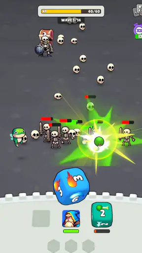 Dice vs Monsters: Roguelike TD screenshot