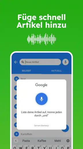 Die Einkaufsliste - Listonic screenshot