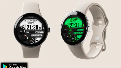 Digital Iwasa Watch Face screenshot