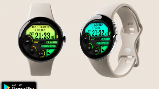 Digital Iwasa Watch Face screenshot