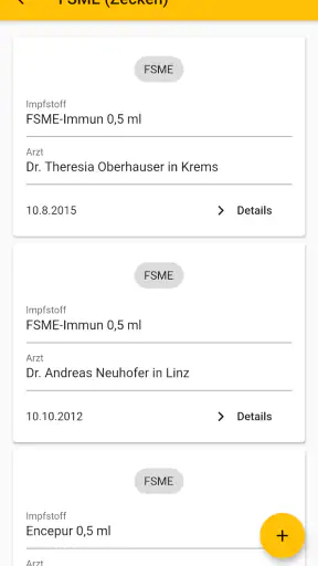 Digitaler Impfpass screenshot