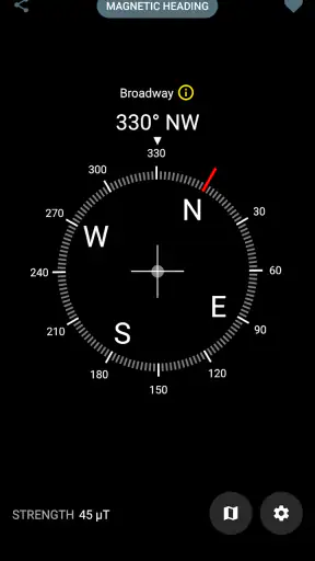 Digitaler Kompass screenshot