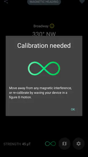 Digitaler Kompass screenshot