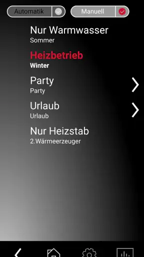 Dimplex Home screenshot