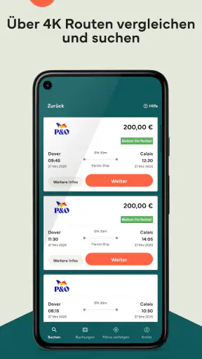 Direct Ferries - Fährtickets screenshot