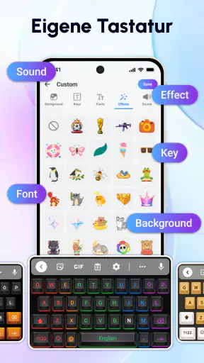 Mechanical Keyboard: RGB Theme screenshot