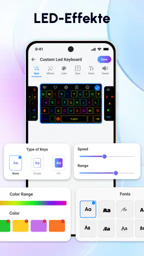 Mechanical Keyboard: RGB Theme screenshot