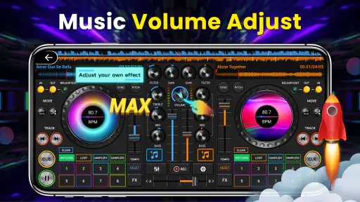 DJ-Musikmixer - 3D-DJ-Remix screenshot