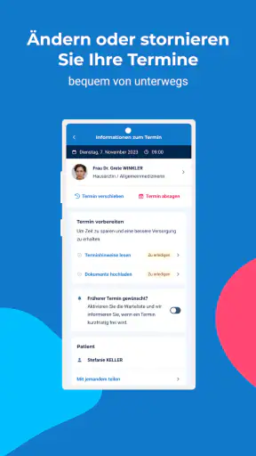 Doctolib - Die Gesundheits-App screenshot