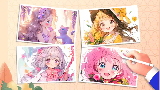 Doll Color: Malen Spiele screenshot