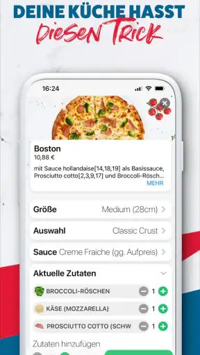 Domino's Pizza Deutschland screenshot