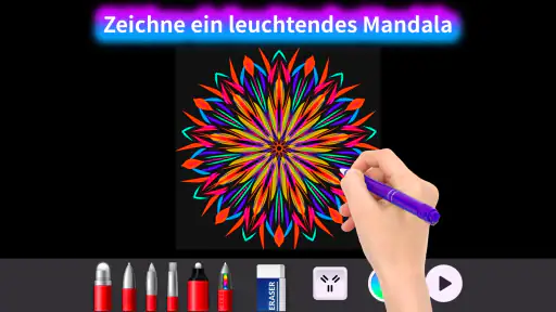 Doodle Master - Glow Art screenshot